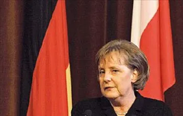 Angela Merkel w Warszawie, marzec 2007 r. / fot. KNA-Bild / 