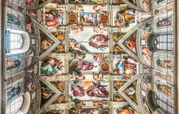 Kaplica Sykstyńska w Watykanie, freski Michała Anioła / SHUTTERSTOCK