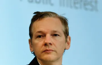 Julian Assange, założyciel WikiLeaks / fot. EPA/PAP / 