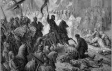 Gustave Dore "Wkroczenie krzyżowców do Konstantynopola" / 