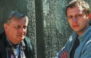 Roman (Janusz Bukowski) i Łukasz (Arek Detmer) / 