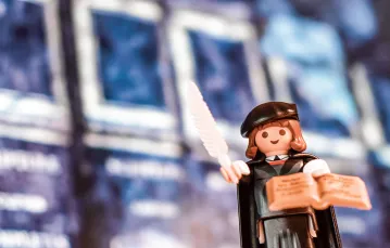 Marcin Luter jako figurka Playmobil / ALBERSHEINEMANN / PIXABAY