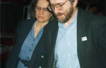 Stanisław Barańczak z żoną Anną, 1995 r. /fot. Mariusz Kubik/(CC)2.5 /Wikipedia / 