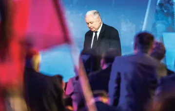 Jarosław Kaczyński na kongresie PiS, Warszawa, 14 kwietnia 2018 r. / ANDRZEJ IWAŃCZUK / REPORTER