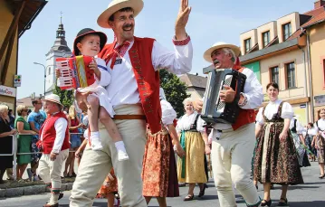 Gorolski Święto w Jabłonkowie to flagowa impreza Polskiego Związku Kulturalno-Oświatowego. Czechy, sierpień 2021 r. / ANDRZEJ OTCZYK