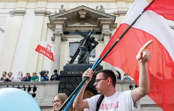 Marsz dla Życia i Rodziny. Warszawa, 20 września 2020 r. / ANDRZEJ HULIMKA / FORUM