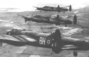 Bombowce "Lancaster" z Dywizjonu 300 / 