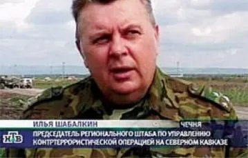 Pułkownik Ilja Szabałkin to najczęściej pokazywany przez rosyjską TV komentator ds. Czeczenii / 