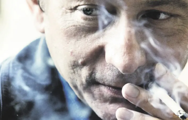 Michel Houellebecq / fot. Ted Sequi, Corbis / 