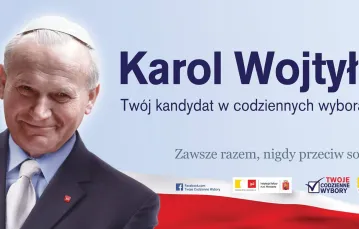 Billboard z Karolem Wojtyłą / facebook.com/TwojeCodzienneWybory