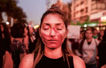 Protesty kobiet w Santiago de Chile, 11 maja 2018 r. / IVAN ALVARADO / REUTERS / FORUM