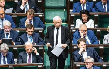 Jarosław Kaczyński w Sejmie, 16 maja 2019  r. / WOJCIECH STRÓŻYK / REPORTER