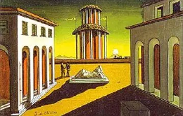 Giorgio de Chirico, "Piazza d'Italia", 1913 / 