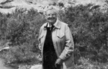 Prof. Irena Sławińska w Norwegii, rok 1996 / 