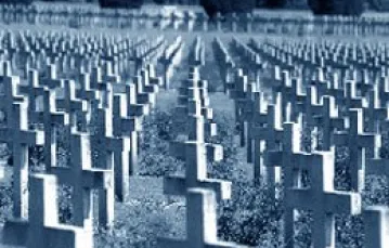 Francuski cmentarz wojenny pod Verdun /fot. KNA-Bild / 