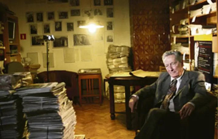 Krzysztof Kozłowski w redakcji „TP”, listopad 2007 r. /fot. Grażyna Makara / TP / 