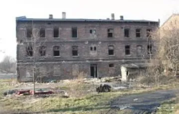 Ruiny zabrzańskiego familoka, w którym mieszkał młody Horst Eckert - przyszły Janosch / 