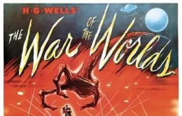Plakat "Wojny światów" w reżyserii Byrona Haskina / 