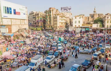Na ulicach Kairu, 2014 r. / ANDIA / UIG / GETTY IMAGES