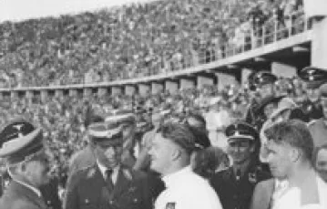 Adolf Hitler na olimpiadzie w Berlinie w sierpniu 1936 r. / 