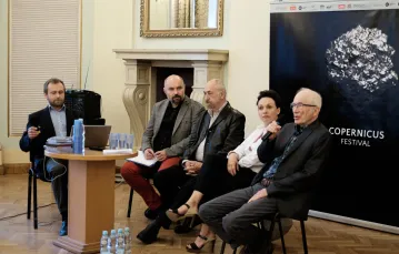 Debata Józef Hofmann - ręka geniusza. Festiwal Kopernika, Kraków, 18 maja 2015 r. /  / fot. Kamila Zarembska / TP