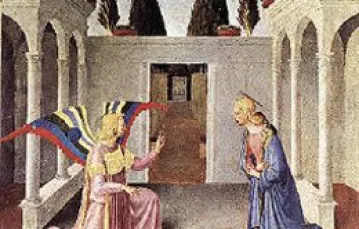 Fra Angelico, "Zwiastowanie" / 
