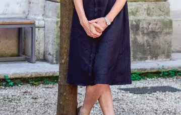 Elizabeth Strout  podczas 9. Międzynarodowego Festiwalu Literatury w Rzymie, czerwiec 2010 r. / ALESSIA PARADISI / PAP