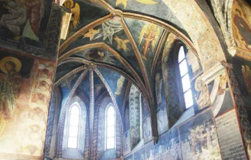 Kaplica zamkowa z bizantyjskimi freskami / fot.Studio Profoto / 
