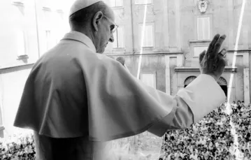 Papież Paweł VI, Castel Gandolfo, kwiecień 1972 r. / FOT. ASSOCIATED PRESS/FOTOLINK / 