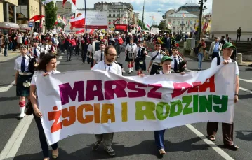 Warszawski marsz dla Życia. Fot: Mariusz Gaczyński/EastNews / 