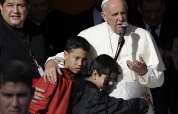 Franciszek w Paragwaju. Fot: AP/FOTOLINK / 