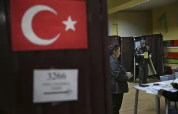 Wybory w Turcji. Stambuł, 01.11.2015 r. / Fot. / AP Photo/Hussein Malla