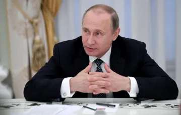 Władimir Putin. Fot: KIRILL KUDRYAVTSEV/AFP/EAST NEWS / 
