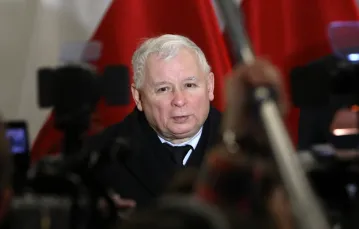 Jarosław Kaczyński, 9.01.2017 r. /  / Fot. Stanislaw Kowalczuk/East News