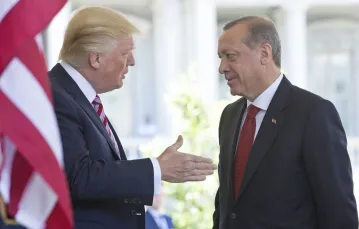 Recept Erdogan i Donald Trump. Fot: Face to Face/REPORTER / 
