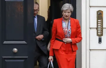 Theresa May. Fot: AP Photo/Frank Augstein / 