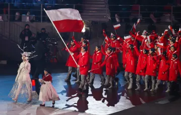 Ceremonia otwarcia XXIII Zimowych Igrzysk Olimpijskich w Pjongczangu. 09.02.2018 r. FOT. PAWEŁ RELIKOWSKI / POLSKA PRESS / EAST NEWS