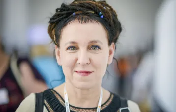 Olga Tokarczuk, czerwiec 2018 r. / FOT. PIOTR KAMIONKA/REPORTER / 