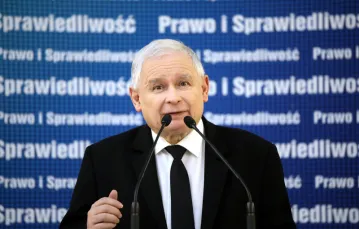Jarosław Kaczyński /  / fot. Piotr Molecki / East News