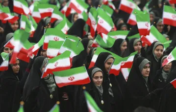 Obchody 40. rocznicy rewolucji irańskiej, Teheran, 11 lutego 2019 r. / Fot. Vahid Salemi / AP Photo / East News / 