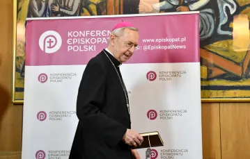 Abp Stanisław Gądecki podczas zebrania plenarnego KEP, Warszawa, 4 marca 2019 r. / FOT. JACEK DOMINSKI/REPORTER / FOT. JACEK DOMINSKI/REPORTER