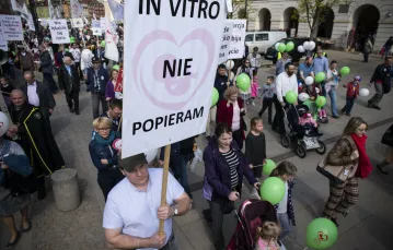 XIV Marsz Świętości Życia, Warszawa, 7 kwietnia 2019 r. / FOT. JAKUB WOSIK/REPORTER / 