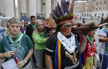 Przed rozpoczęciem Synodu dla Amazonii, Rzym, 7 października 2019 r. / Fot. Andrew Medichini / AP Photo / East News / 