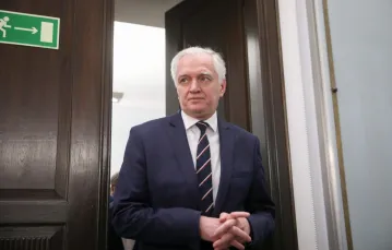 Jarosław Gowin w Sejmie, 7 maja 2020 r. / Fot. Andrzej Iwańczuk / Reporter / East News / 