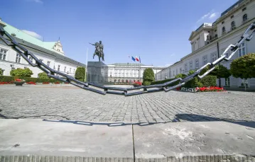 Pałac Prezydencki, maj 2020 r. / Fot. Piotr Molęcki / East News / 