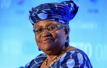 Ngozi Okonjo-Iweala w Genewie, lipiec 2020 r. Fot. FABRICE COFFRINI/AFP/East News / 
