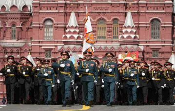 Parada wojskowa z okazji Dnia Zwycięstwa w Moskwie, 9 maja 2022 r. / FOT. Alexander Zemlianichenko/ AP/Associated Press/East News / 