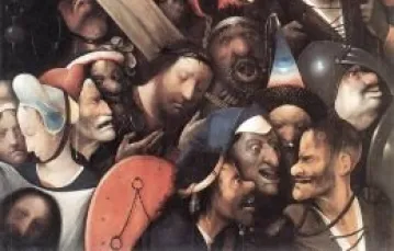 Hieronim Bosch "Chrystus niosący krzyż", Gandawa 1515-16 / 