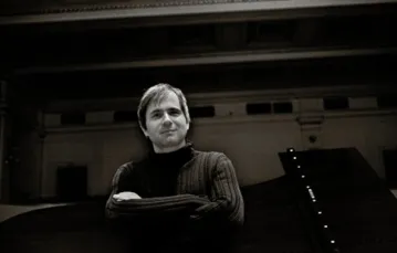 Piotr Anderszewski, Filharmonia Krakowska, marzec 2009 r. /fot. Grażyna Makara / 