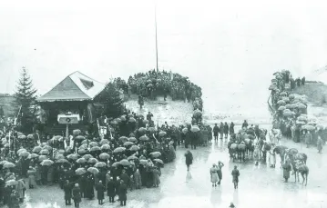 Wkroczenie wojsk polskich do Pucka – „zaślubiny Polski z morzem”, 10 lutego 1920 r. / NAC